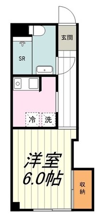 丸神（マルジン）ビルの物件間取画像